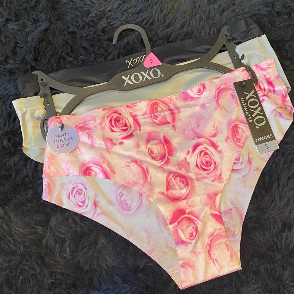 XOXO Intimates 3 PKD Panties Small NWT